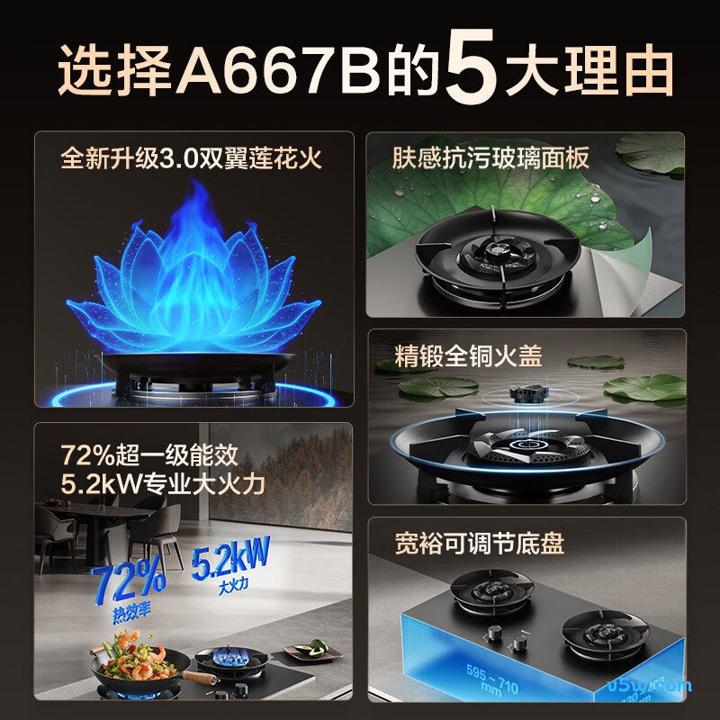 名气667B-H1P天然气灶然气灶图片
