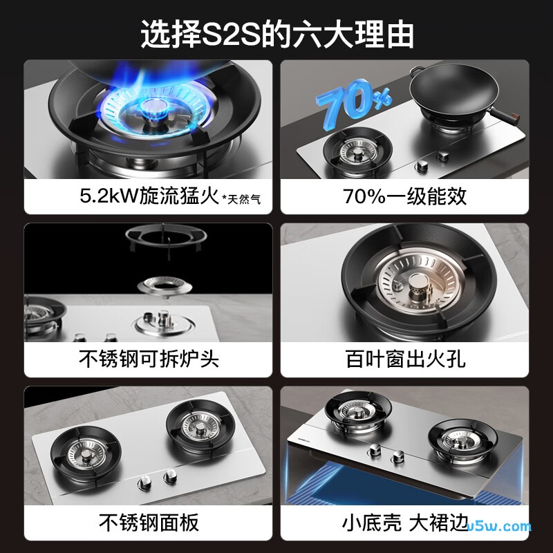 迅达S2S液化气灶然气灶图片