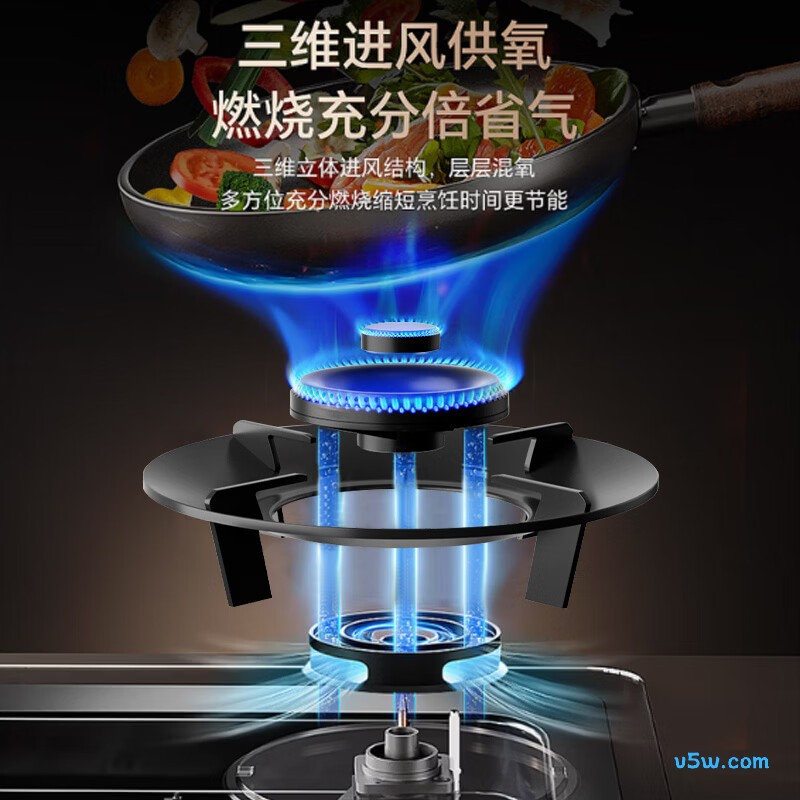 康宝QI22H天然气灶然气灶图片