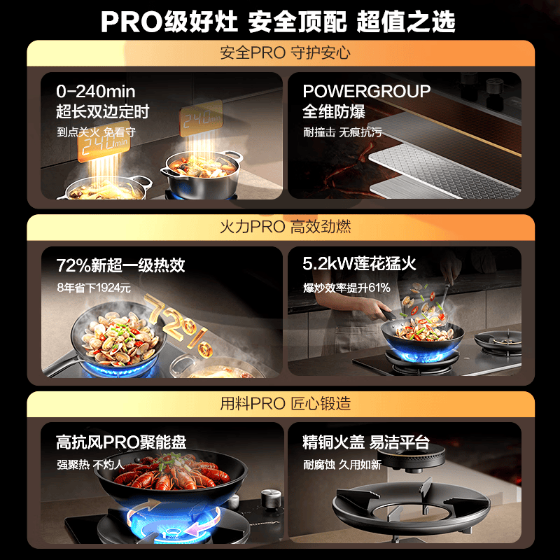 万和G9D Pro天然气灶然气灶图片