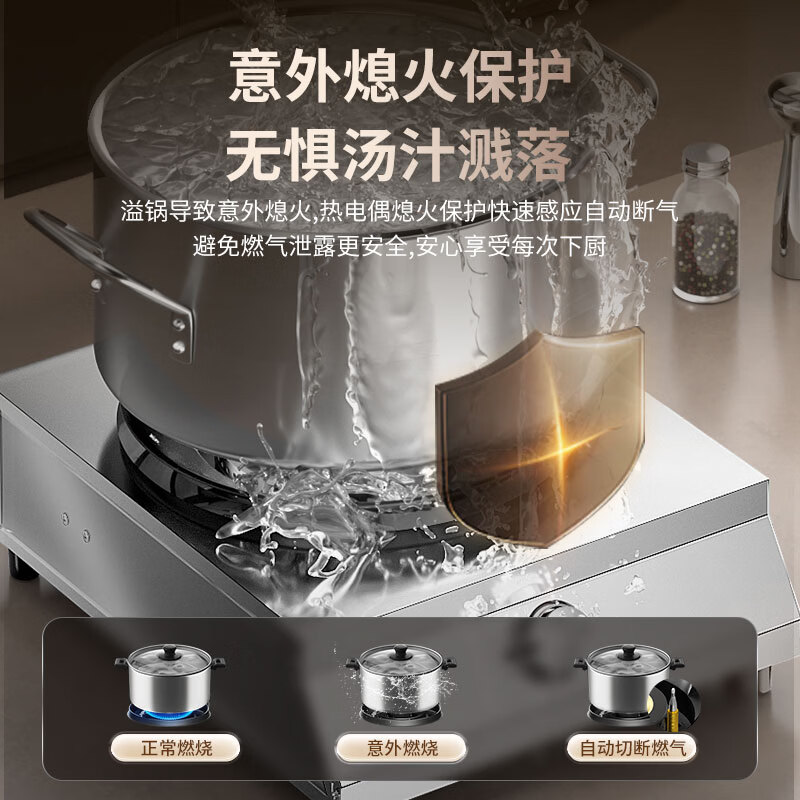 荣事达JZT-B09天然气灶然气灶图片