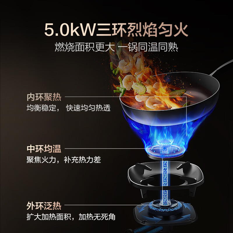 华帝i10308G液化气灶然气灶图片