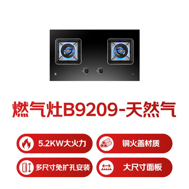 樱花B9209天然气灶然气灶图片