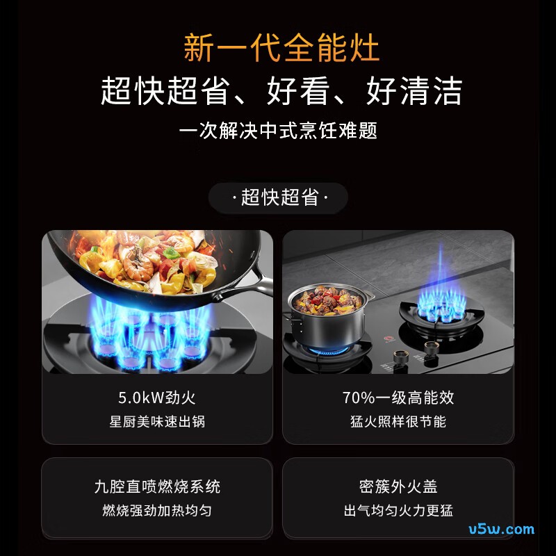 容声JZY-70B5液化气灶然气灶图片