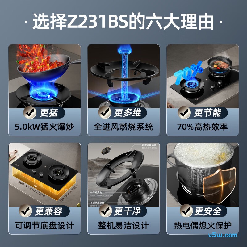 创维JZT-Z231BS液化气灶然气灶图片