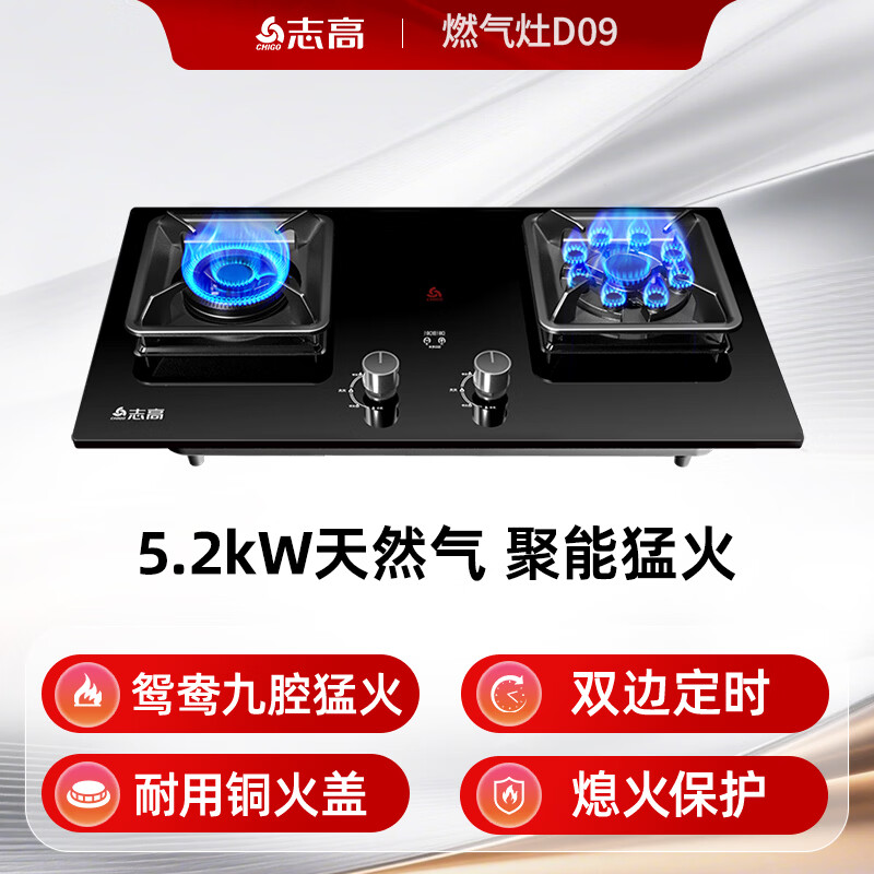 志高D09天然气灶然气灶图片