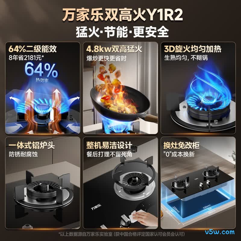 万家乐Y1R2天然气灶然气灶图片