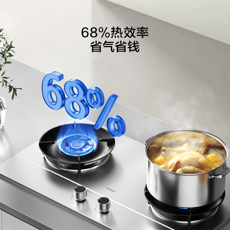 老板JZY-5G2A5液化气灶然气灶图片