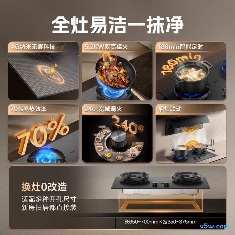万家乐J10PRO天然气灶然气灶图片