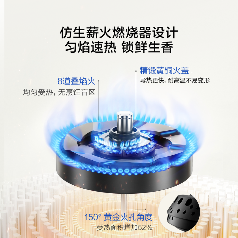 老板JZT-5G2A5天然气灶然气灶图片