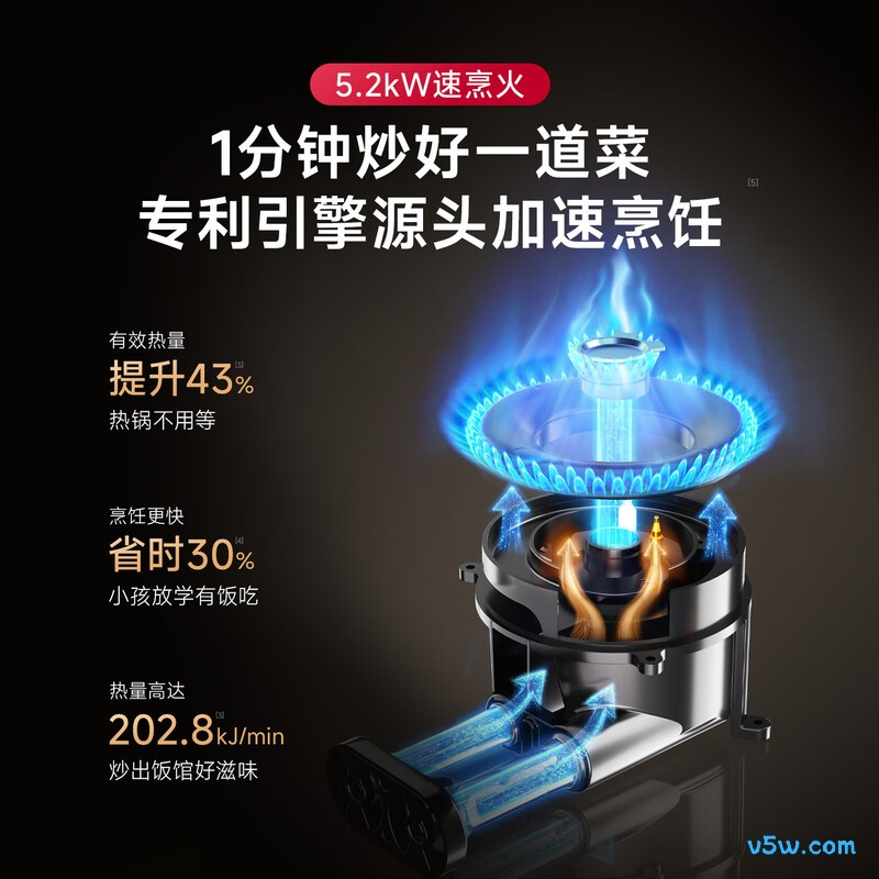 万家乐H5PRO天然气灶然气灶图片