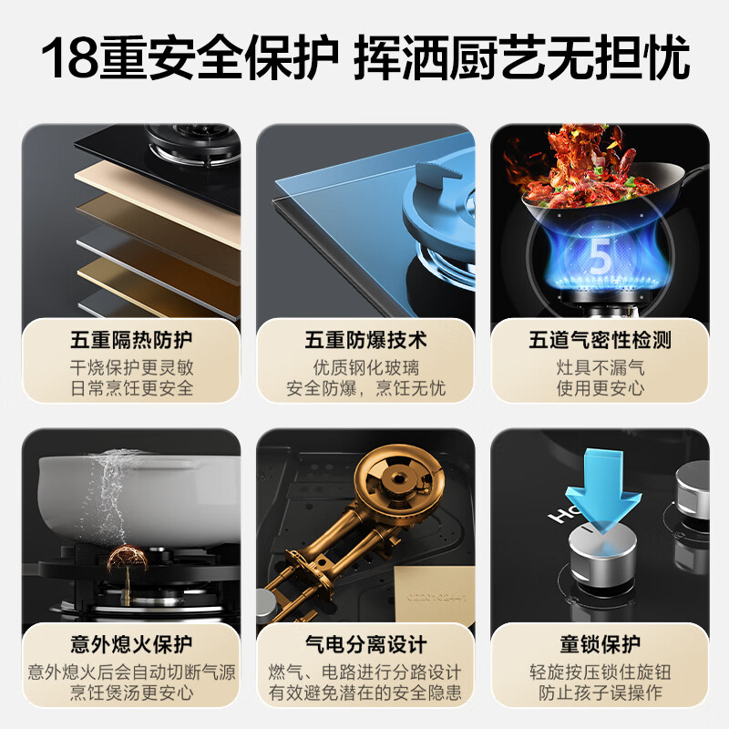 海尔QGBE2天然气灶然气灶图片