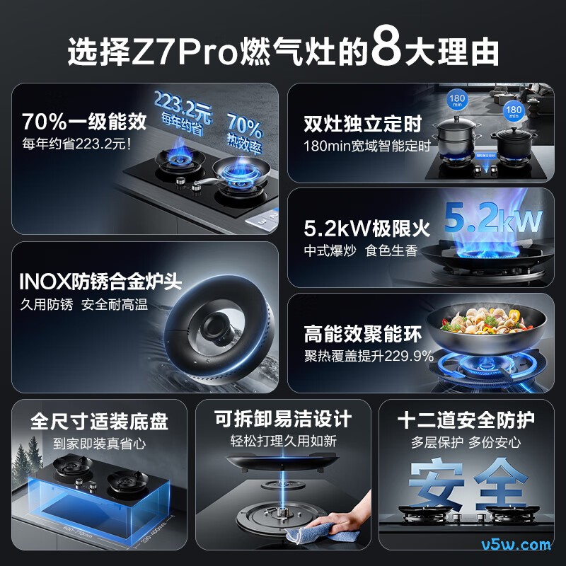 苏泊尔JZT-Z-Z7pro天然气灶然气灶图片
