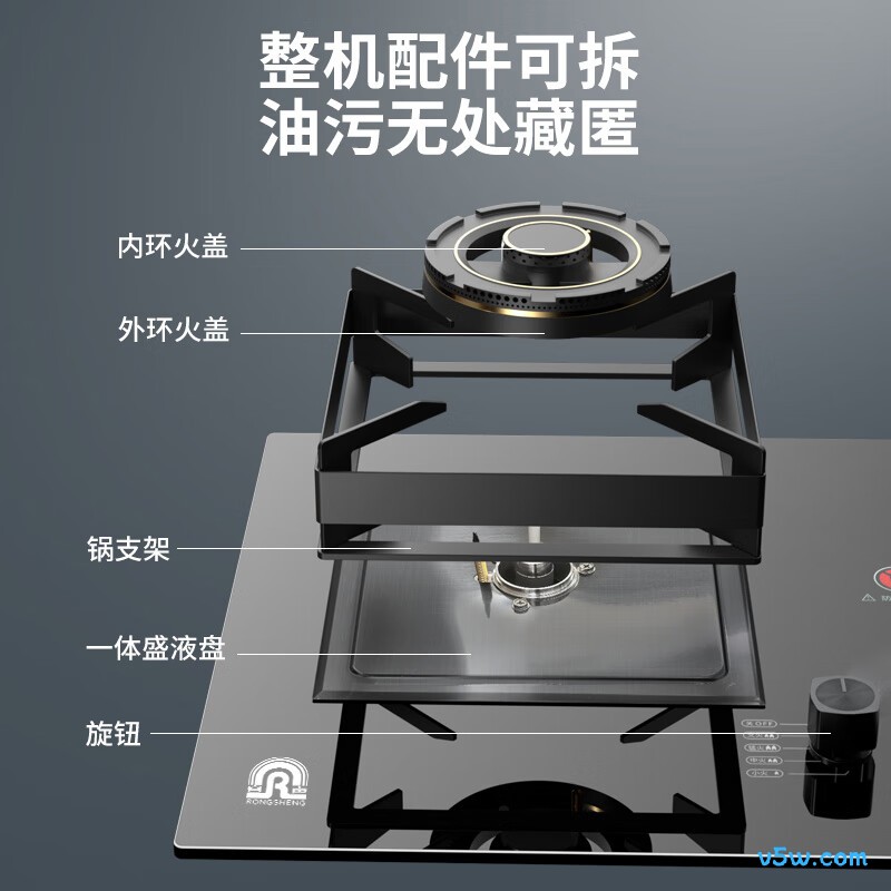 容声TA19E液化气灶然气灶图片
