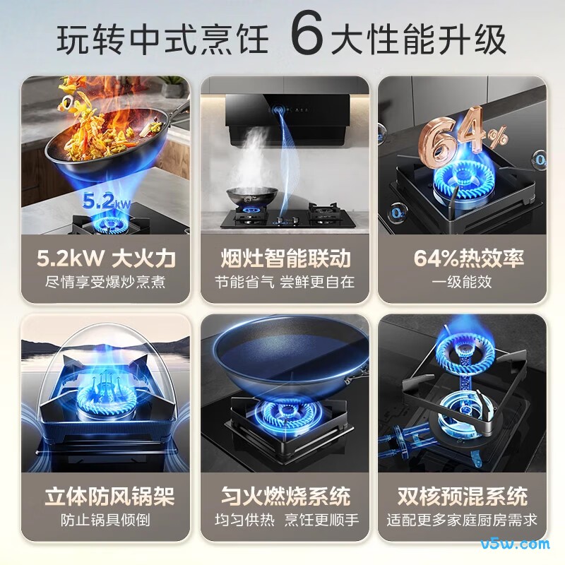 美的JZT-Q523L-M天然气灶然气灶图片