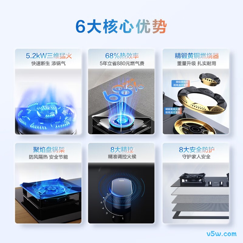 老板JZT-57B6D天然气灶然气灶图片