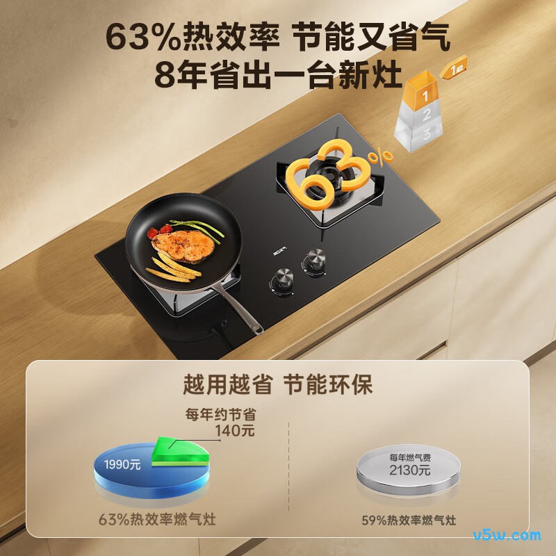 名气6110B液化气灶然气灶图片