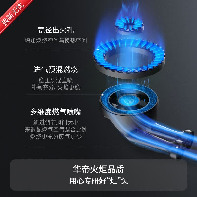 华帝i10112T液化气灶然气灶图片