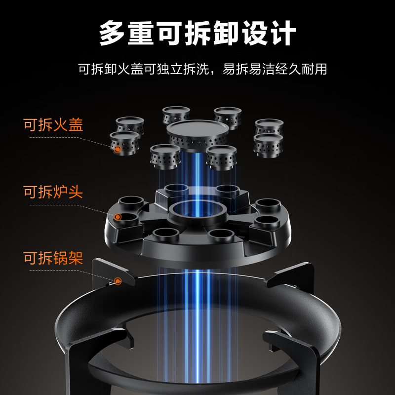 苏泊尔YB18液化气灶然气灶图片
