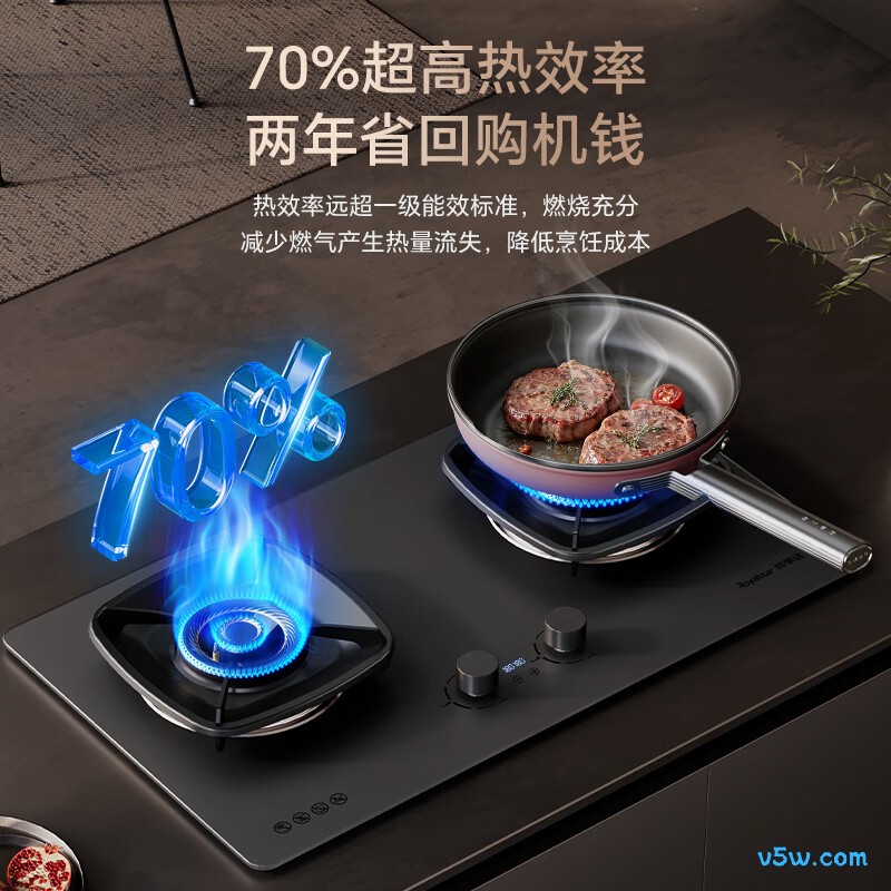 荣事达JZT-D612YS天然气灶然气灶图片