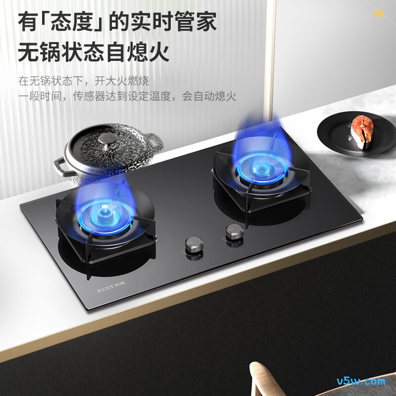 百得JZT-QE62S天然气灶然气灶图片