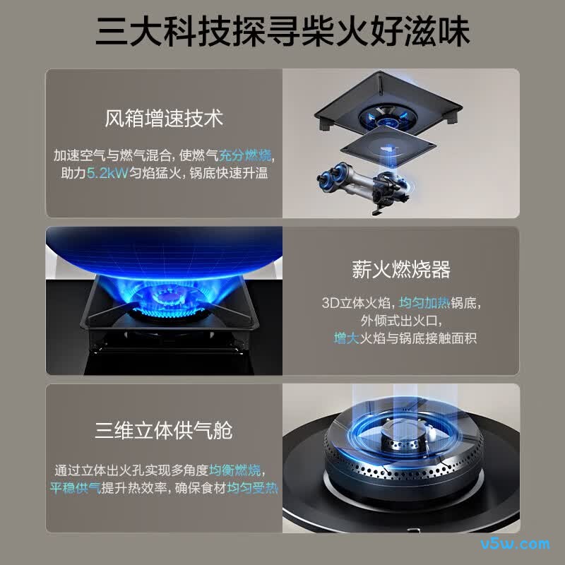 老板JZT-55B7A天然气灶然气灶图片