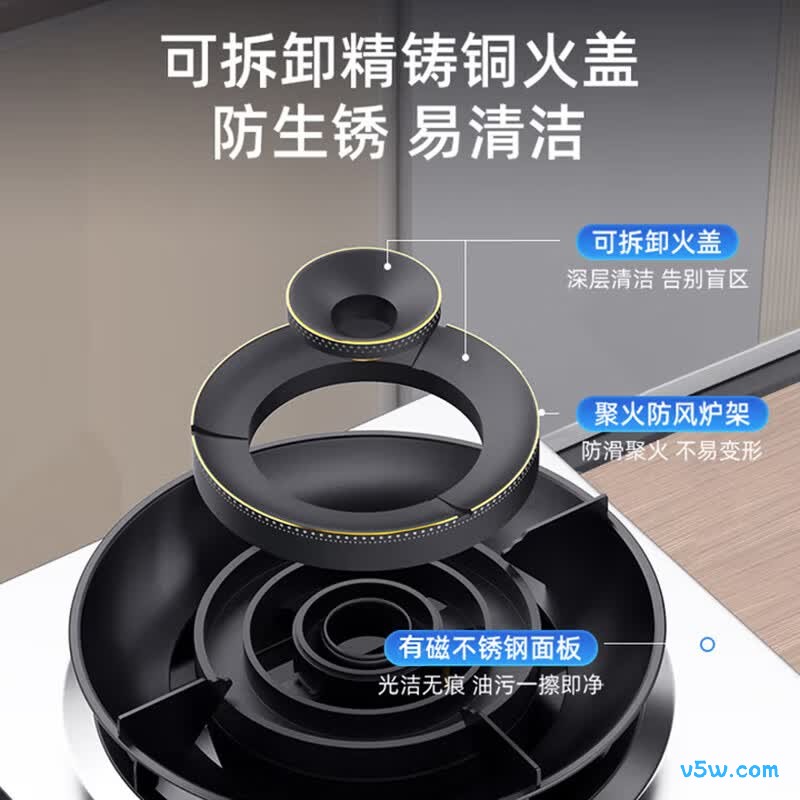 荣事达JZT-A05天然气灶然气灶图片