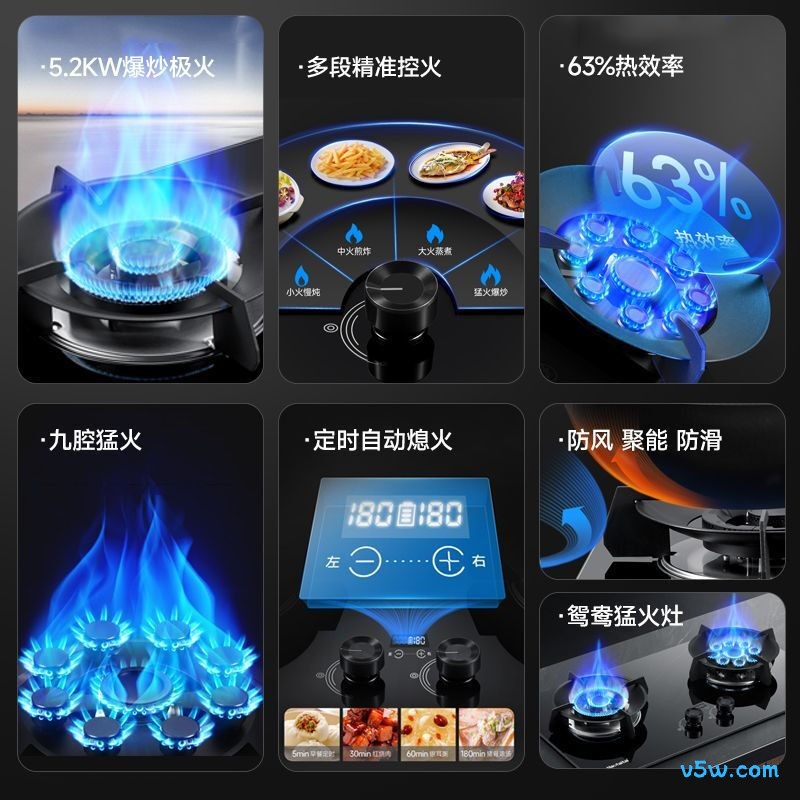 Haotaitai-JZT-P19-D-12T天然气灶然气灶图片