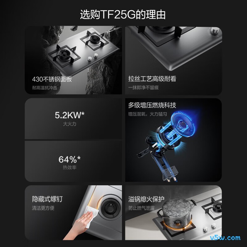 方太TF25G天然气灶然气灶图片