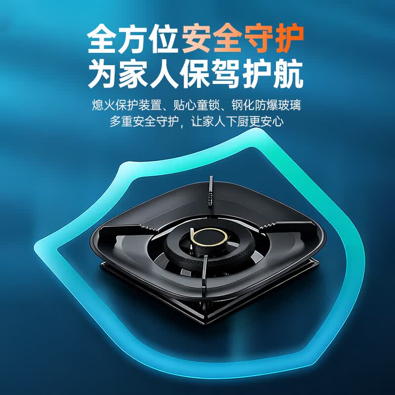 志高NSDX5天然气灶然气灶图片