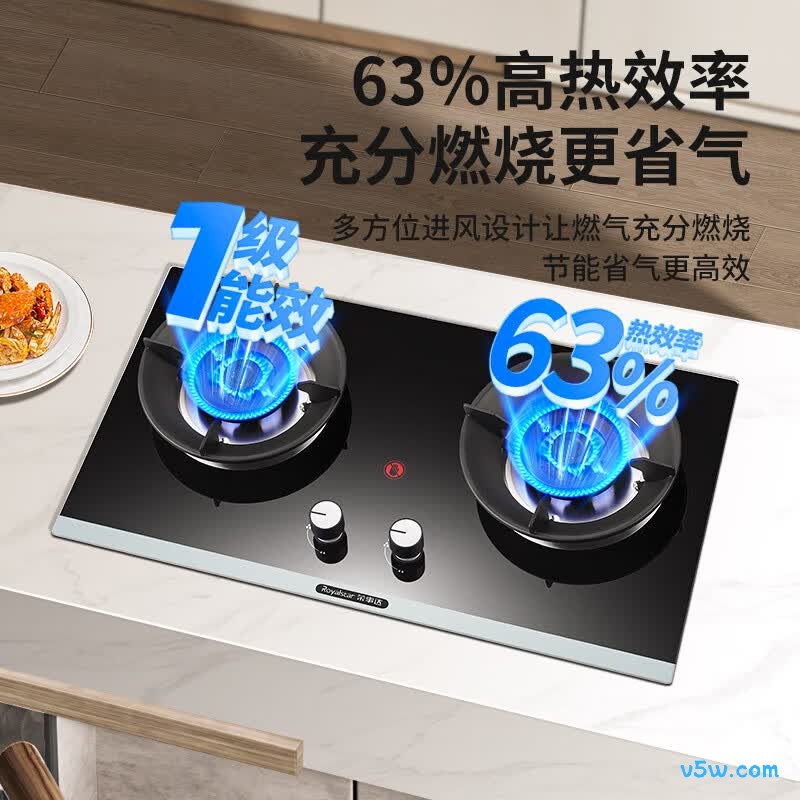 荣事达JZY-KN206J液化气灶然气灶图片