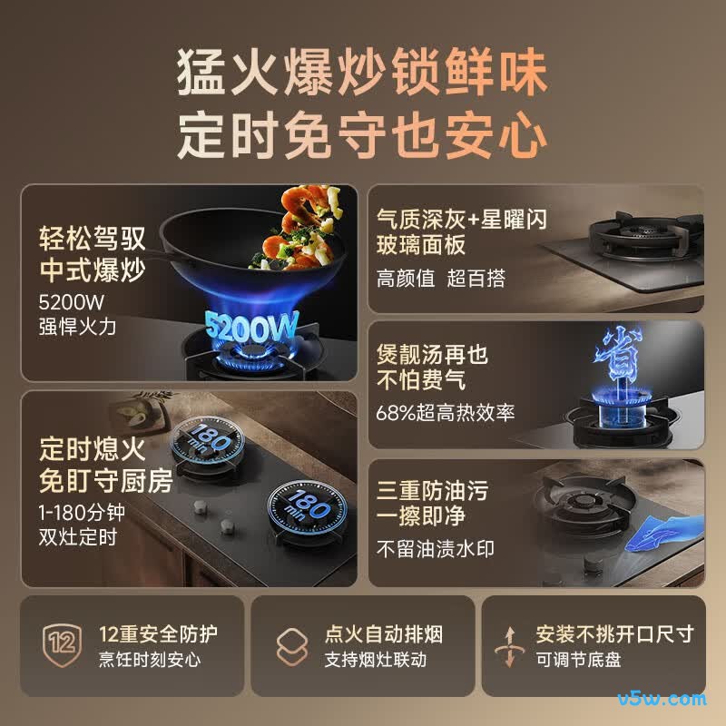 小米MJ04B天然气灶然气灶图片