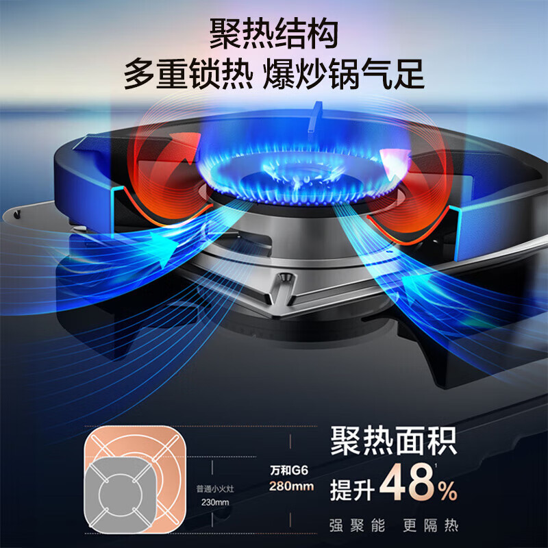 万和G6L50天然气灶然气灶图片