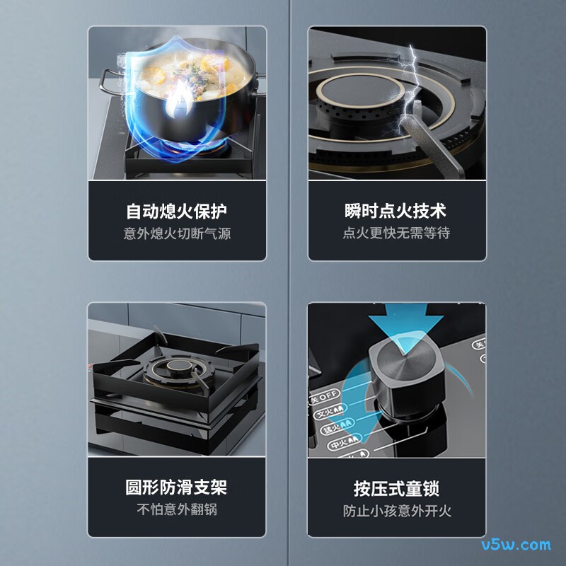 容声TA19E液化气灶然气灶图片