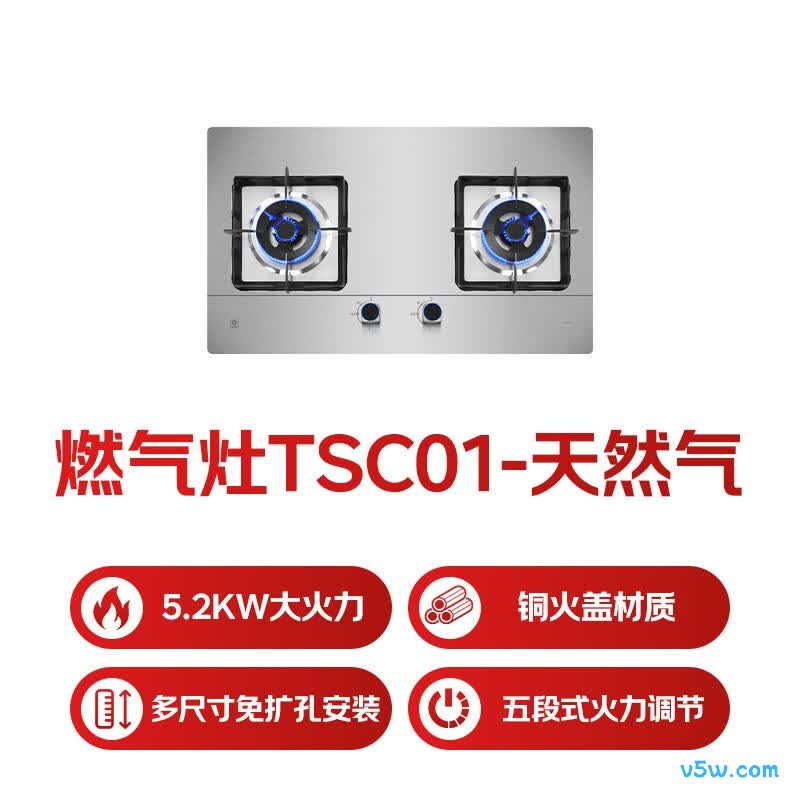 樱花JZT-TSC01天然气灶然气灶图片