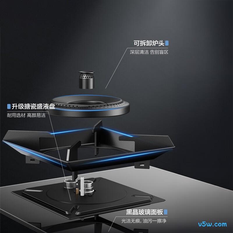 万和C5L90S天然气灶然气灶图片