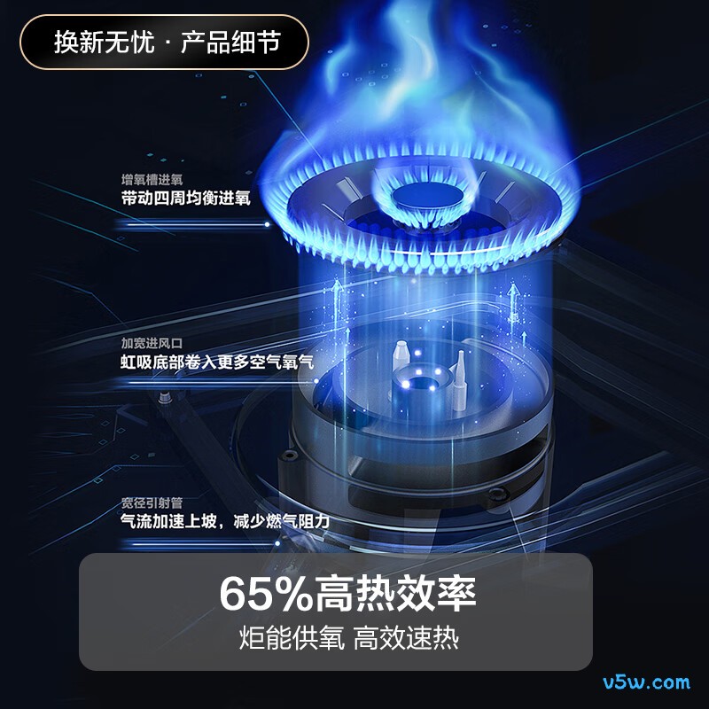 华帝i10071B天然气灶然气灶图片