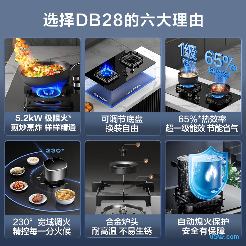苏泊尔DB28液化气灶然气灶图片