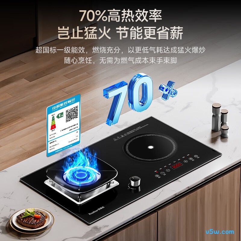 荣事达JZDT-30B1天然气灶然气灶图片