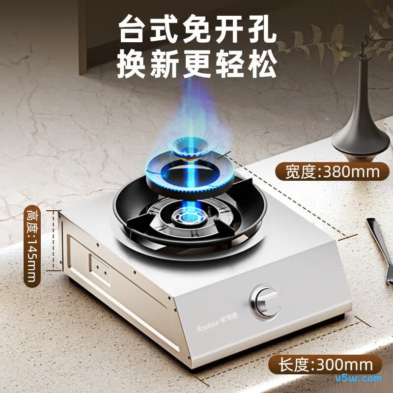 荣事达JZY-A05液化气灶然气灶图片