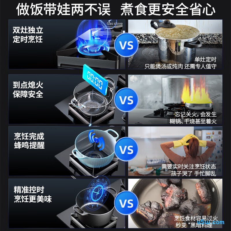 名气6820B天然气灶然气灶图片