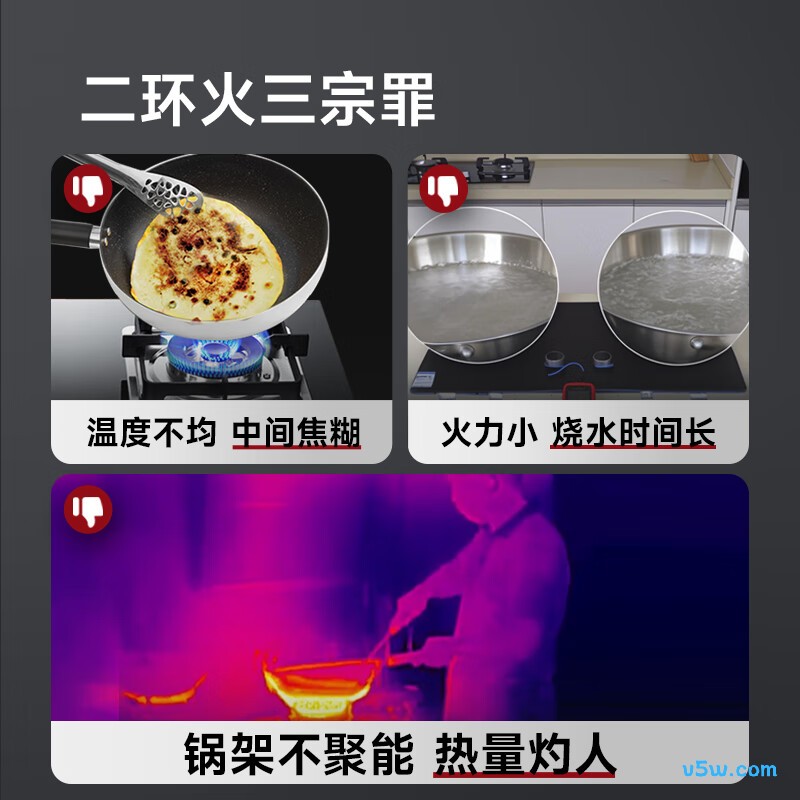 康宝JZT-2QB533天然气灶然气灶图片