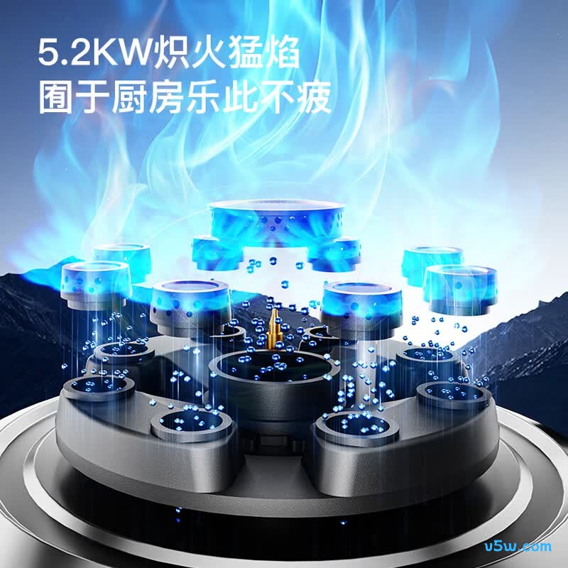 荣事达JZT-B52天然气灶然气灶图片