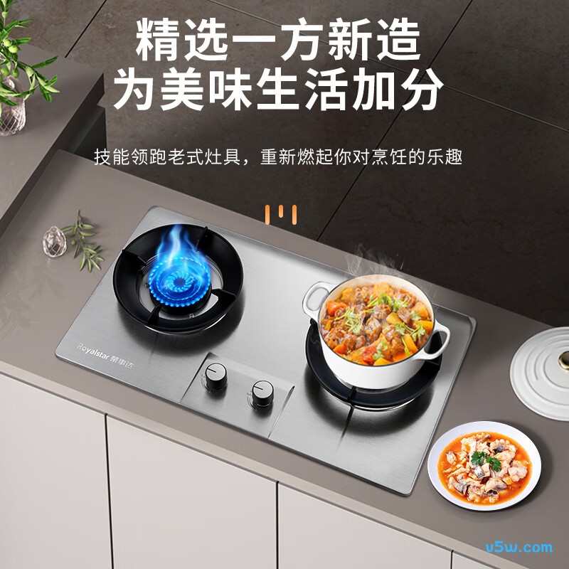 荣事达RSD-R103液化气灶然气灶图片