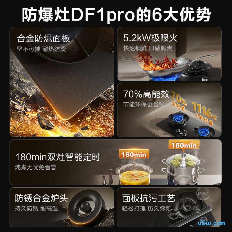 苏泊尔JZY-Z-DF1pro液化气灶然气灶图片