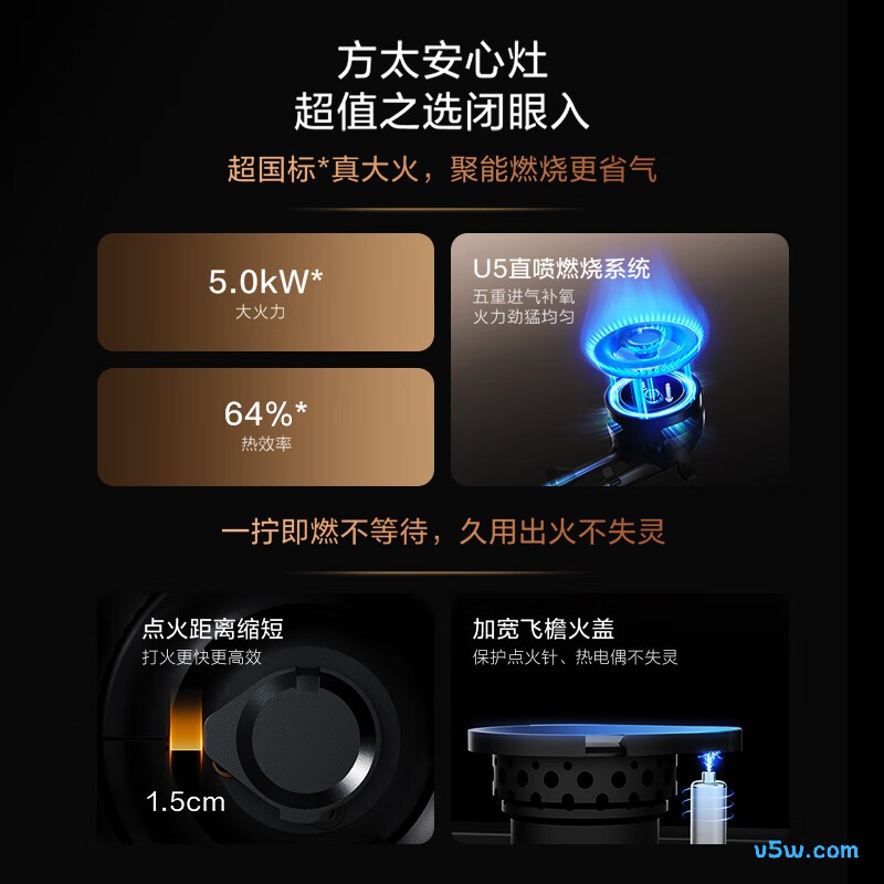 方太TH32B天然气灶然气灶图片