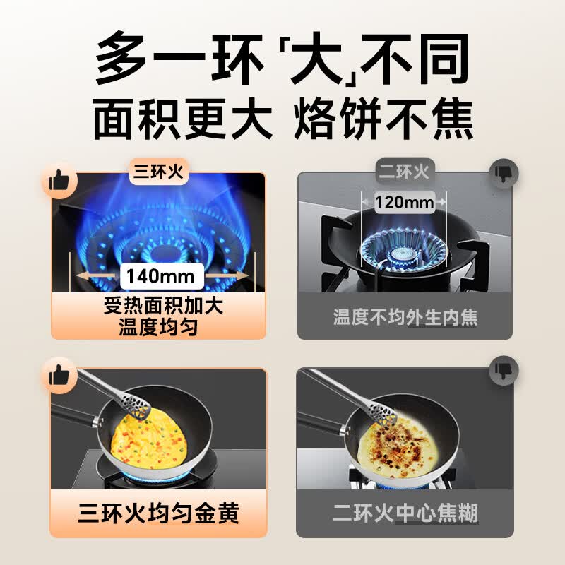 康宝JZY-2QB635液化气灶然气灶图片