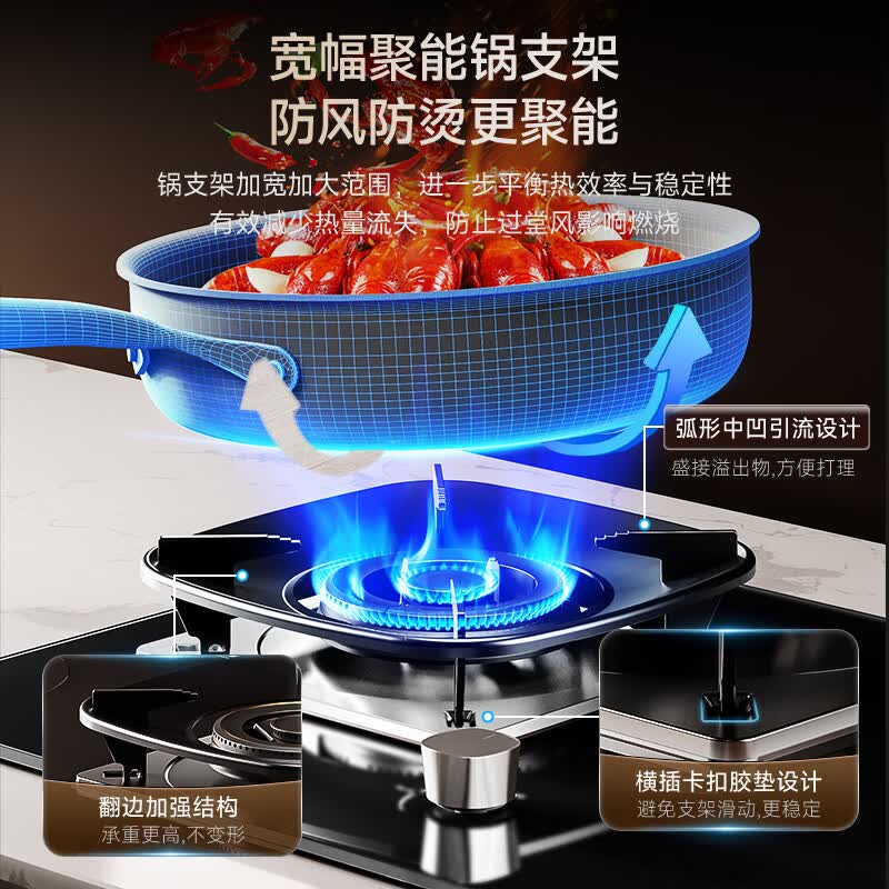 荣事达JZDT-30B1天然气灶然气灶图片