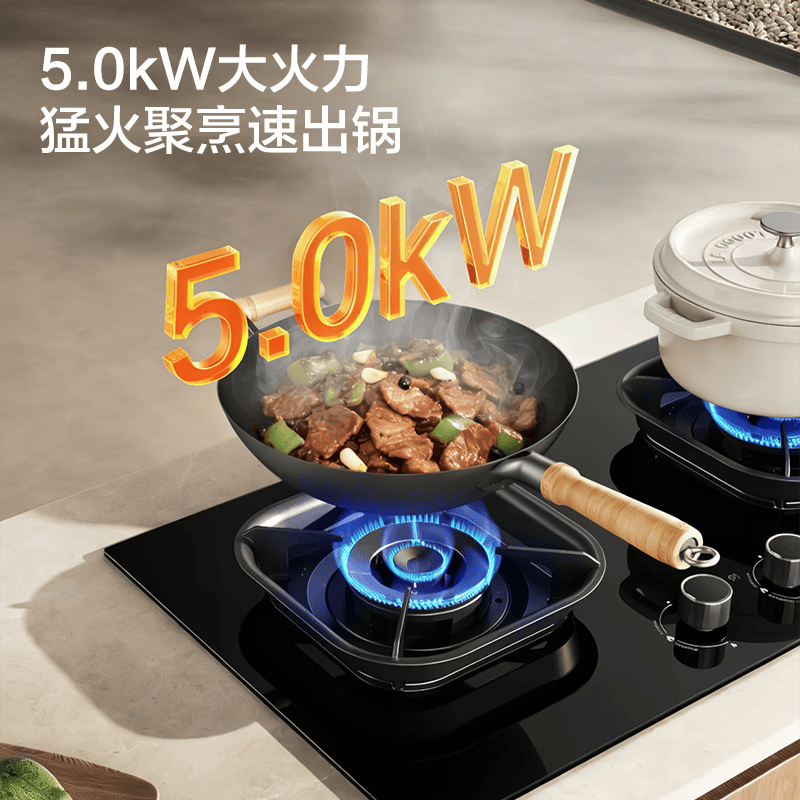 名气A6063B液化气灶然气灶图片