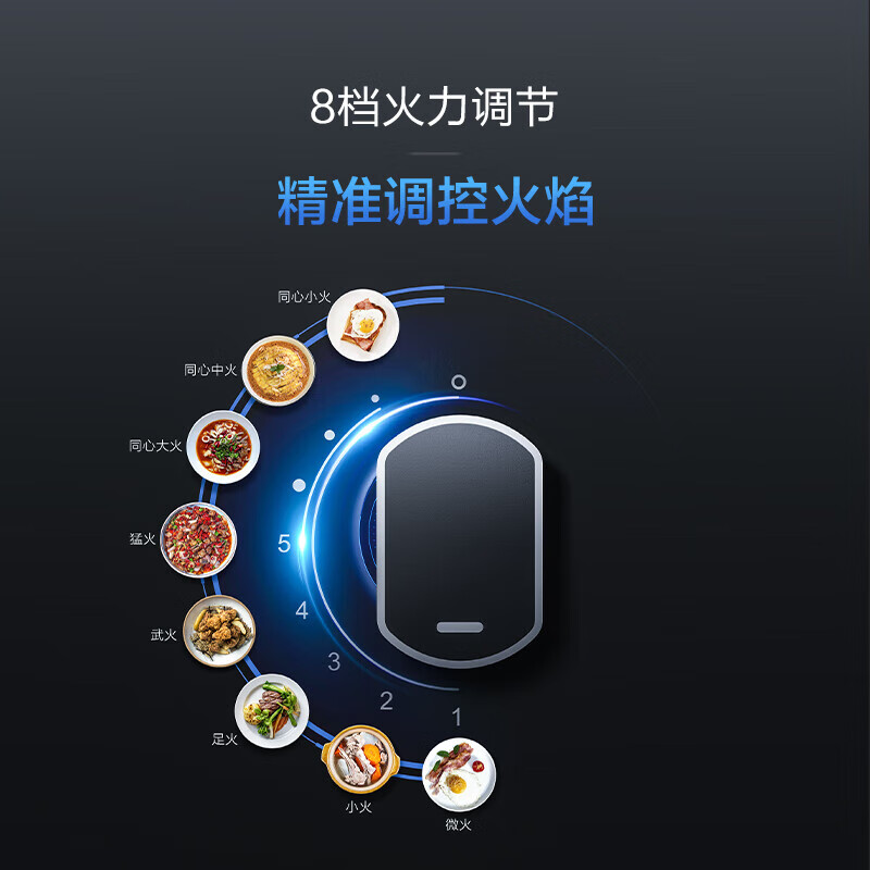 老板JZY-57G7A液化气灶然气灶图片